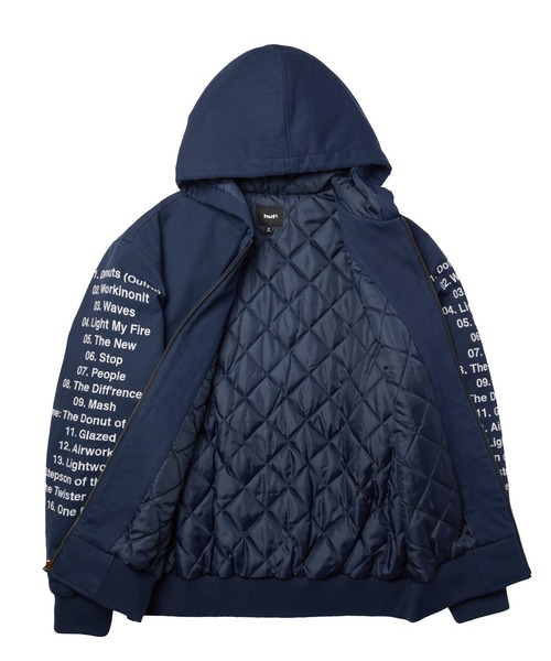 HUF（ハフ） ブルゾン アウター HUF X J DILLA TRACKLIST WORK JACKET