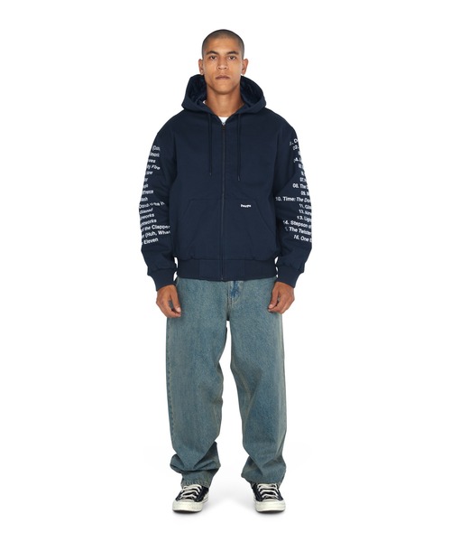 HUF（ハフ） ブルゾン アウター HUF X J DILLA TRACKLIST WORK JACKET