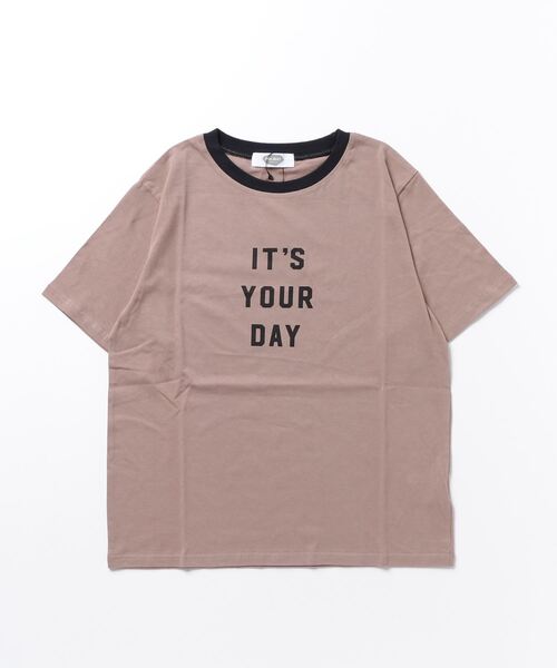 「Auntie Rosa Holiday」 半袖Tシャツ FREE ベージュ レディース_画像2