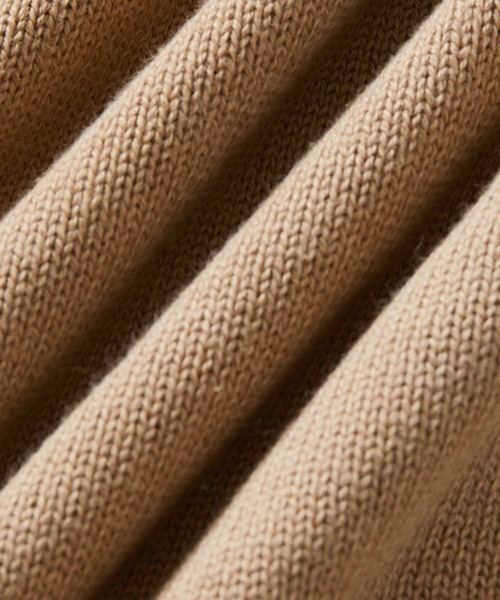 「WILD LIFE TAILOR Adam et Rope'」 ニットカーディガン L ベージュ メンズ_画像2