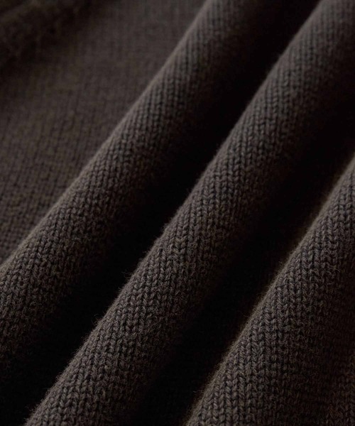 「WILD LIFE TAILOR Adam et Rope'」 ニットカーディガン L ベージュ メンズ_画像7