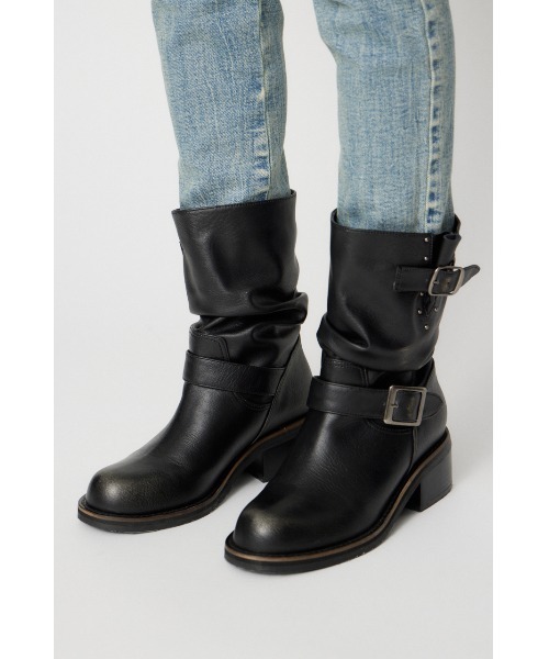 LAGUA GEM SHORT ENGINEER ブーツ LAGUA GEM（ラグアジェム） ブーツ SHORT ENGINEER ブーツ レディース