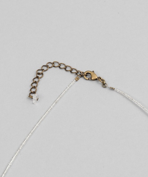 MAISON SPECIAL（メゾンスペシャル） ネックレス FREE グレー メンズ