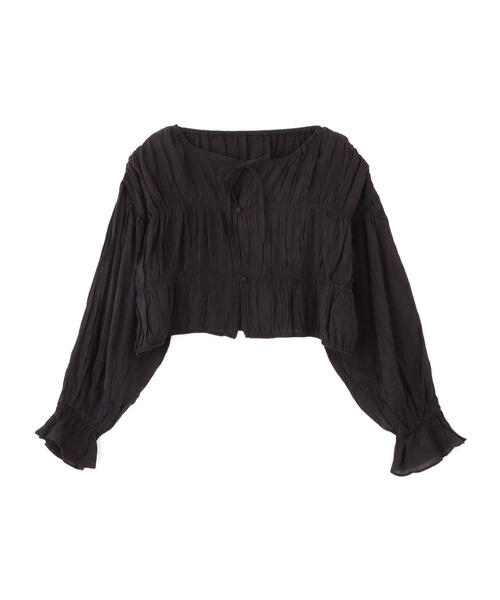 「FREE'S MART」 長袖ブラウス FREE ブラック系その他 レディース_画像2