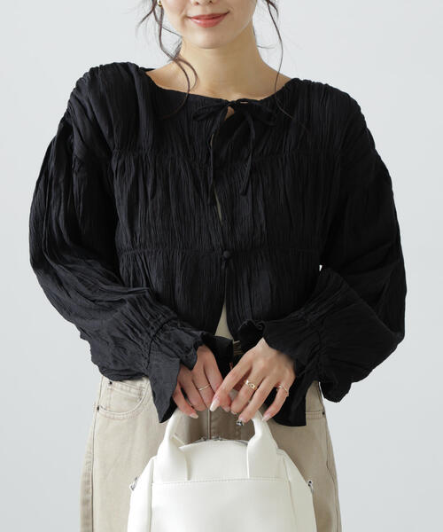 「FREE'S MART」 長袖ブラウス FREE ブラック系その他 レディース_画像7