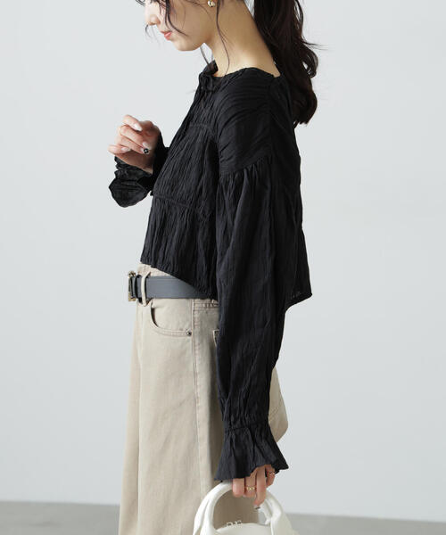 「FREE'S MART」 長袖ブラウス FREE ブラック系その他 レディース_画像8