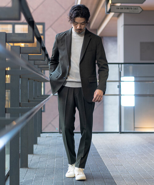 417 EDIFICE（フォーワンセブンエディフィス） スーツ LARGE ネイビー