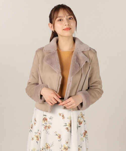 「LAISSE PASSE」 ブルゾン 36 ホワイト レディース_画像2