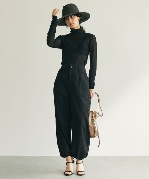 「GALLARDAGALANTE」 パンツ 0 ブラック レディース_画像2