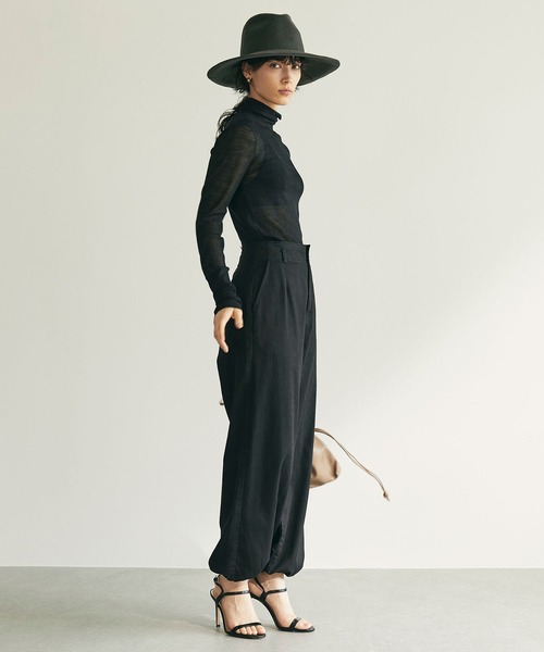 「GALLARDAGALANTE」 パンツ 0 ブラック レディース_画像3