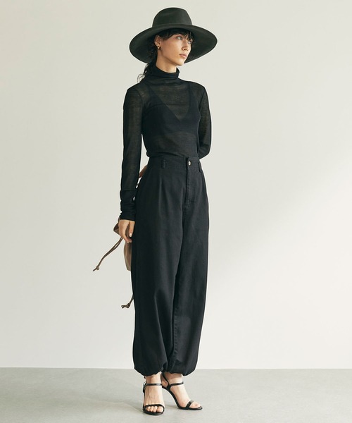 「GALLARDAGALANTE」 パンツ 0 ブラック レディース_画像4