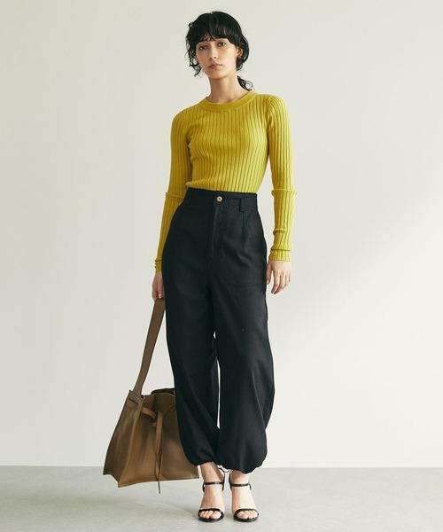 「GALLARDAGALANTE」 パンツ 0 ブラック レディース_画像5