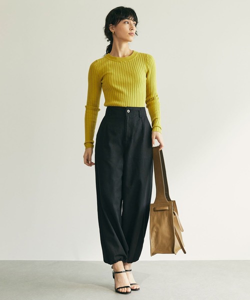 「GALLARDAGALANTE」 パンツ 0 ブラック レディース_画像7