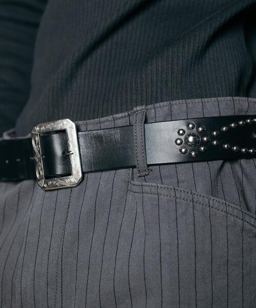 ベルト Schott/ショット/STONES STUDS BELT/ストーンズ スタッズベルト メンズ レディースの画像