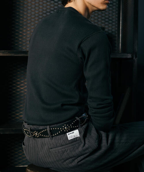 SCHOTT STONES STUDS BELT/ストーンズ スタッズベルト STONES STUDS BELT/ストーンズ スタッズベルト | Schott（ショット