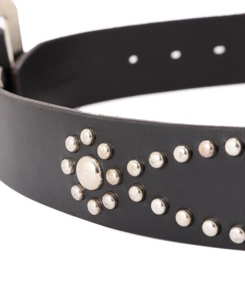 ベルト Schott/ショット/STONES STUDS BELT/ストーンズ スタッズベルト メンズ レディースの画像