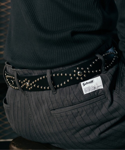 Schott N.Y.C（ショット） ベルト Schott/ショット/STONES STUDS BELT