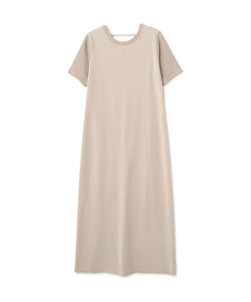 「FREE'S MART」 半袖ワンピース MEDIUM ベージュ レディース_画像2