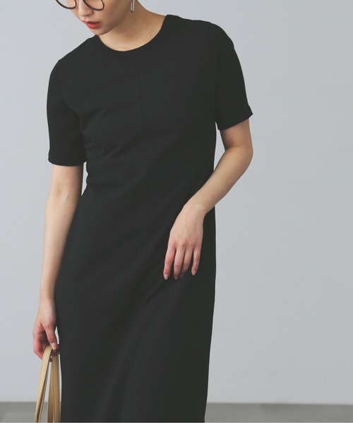 「FREE'S MART」 半袖ワンピース MEDIUM ベージュ レディース_画像5