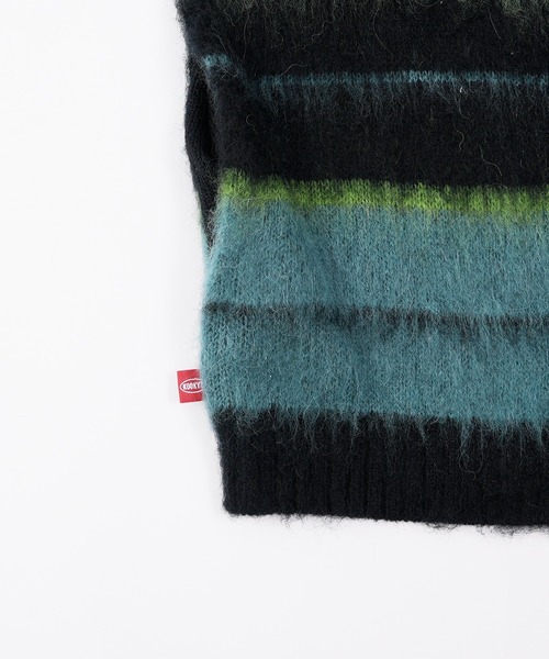 「WHO'S WHO gallery」 「kooky’n」ニットカーディガン FREE ブラック レディース_画像9