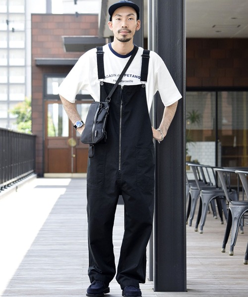 Johnbull（ジョンブル） オーバーオール MEDIUM グレー メンズ