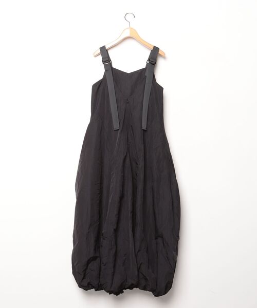 【UN3D.】 サロペット UN3D.（アンスリード） サロペットスカート 38 ブラック レディース