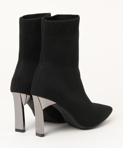 「Jasmine Grandiflorum」 ショートブーツ 24.0cm ブラック系その他 レディース_画像2