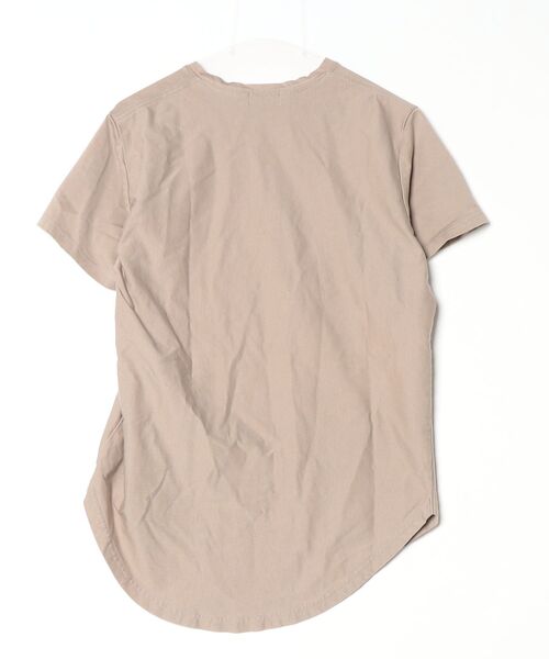 「soe」 半袖Tシャツ 0 ベージュ メンズ_画像3
