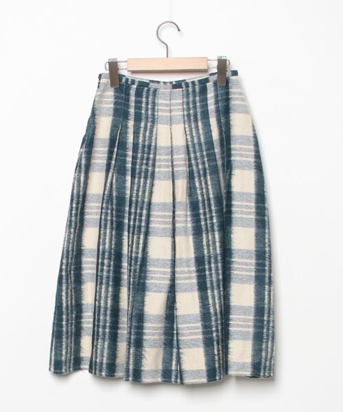 「O'NEIL of DUBLIN」 フレアスカート 42 グリーン レディース_画像2