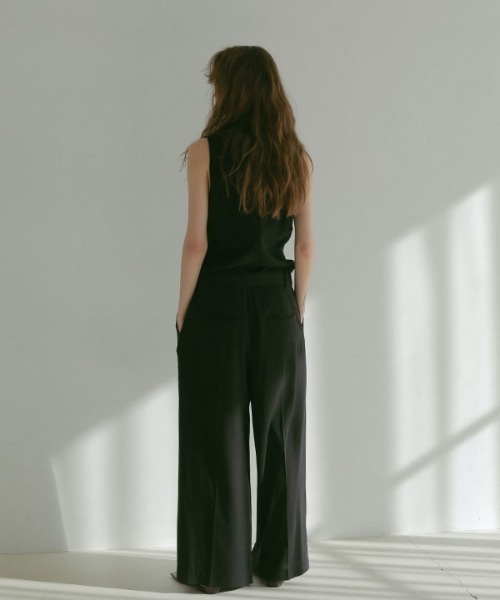 「ETRE TOKYO」 オールインワン S グレー レディース_画像4