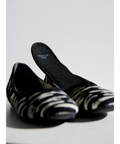 [AMERICAN HOLIC] балетки M черный женский 