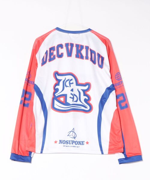 tシャツ モータースポーツスタイル ロングスリーブ T シャツ