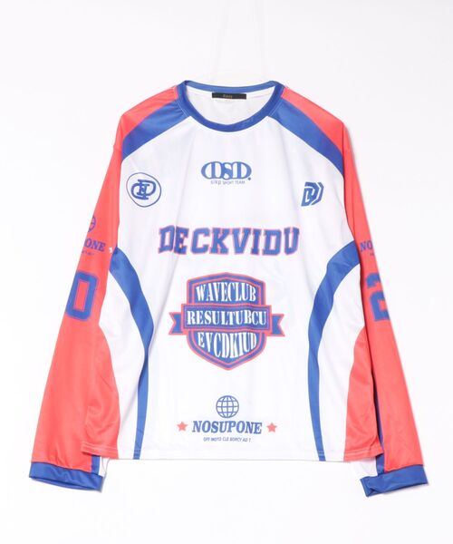 tシャツ モータースポーツスタイル ロングスリーブ T シャツ