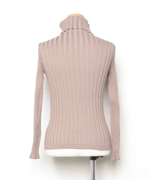 「fifth」 タートルネックニット M ブラウン レディース_画像2