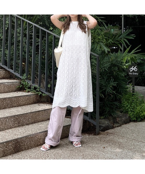 ベスト ジレ バックオープンサマーニットジレ レディース : ZOZOTOWN