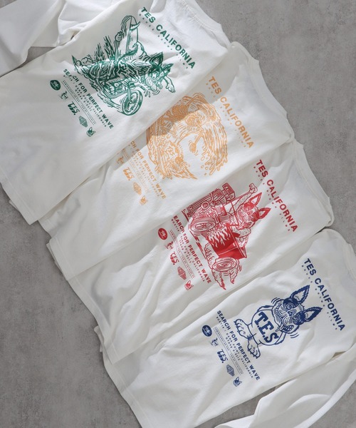 「The Endless Summer」 長袖Tシャツ SMALL グリーン メンズ_画像7