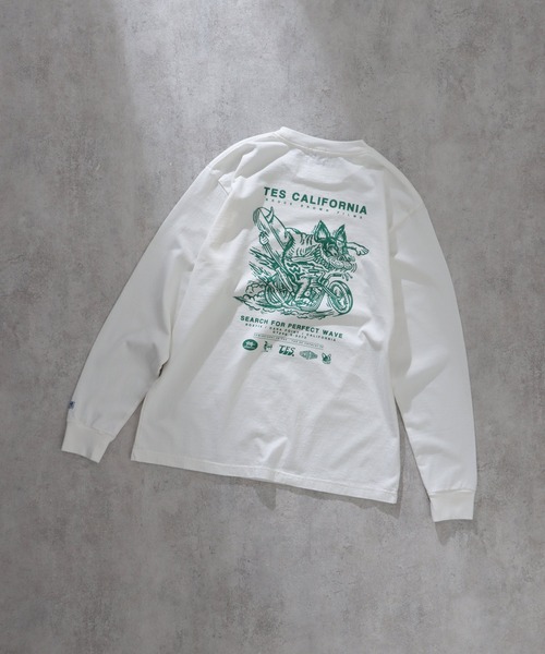 「The Endless Summer」 長袖Tシャツ SMALL グリーン メンズ_画像8