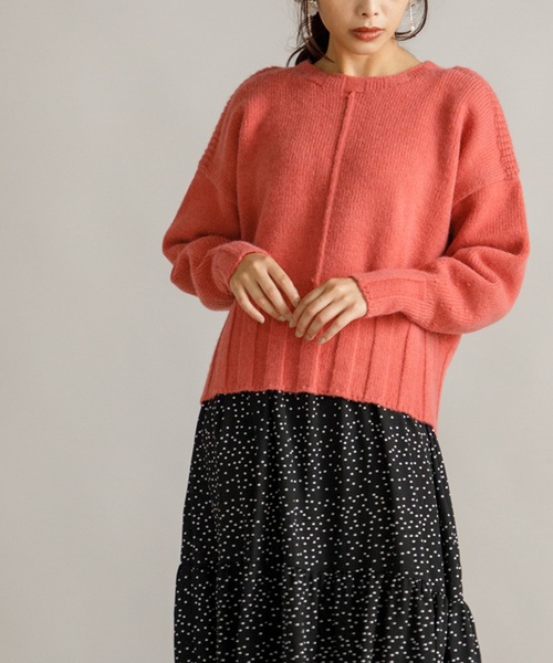 「Emma Taylor」 長袖ニット FREE グレー レディース_画像3