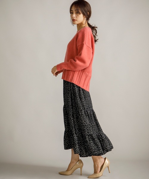 「Emma Taylor」 長袖ニット FREE グレー レディース_画像4