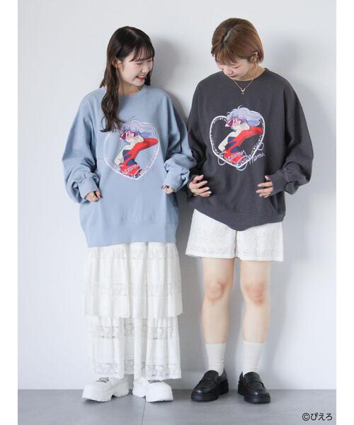 「ehka sopo」 スウェットカットソー F キナリ レディース_画像6