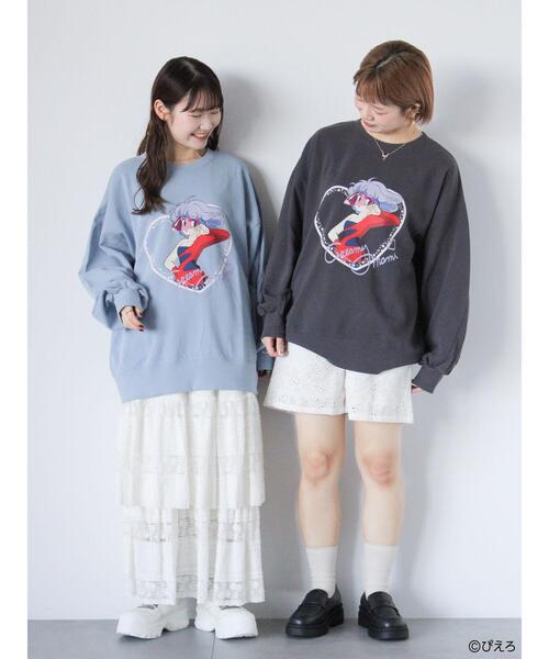 「ehka sopo」 スウェットカットソー F キナリ レディース_画像7