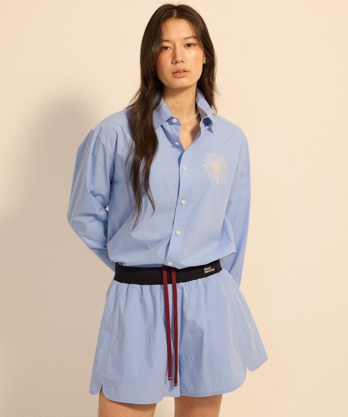 パンツ COTTON SHORTS CONTRAST WAISTBAND / コットン ショーツ コントラスト ウェストバンド レディース_1