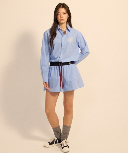 パンツ COTTON SHORTS CONTRAST WAISTBAND / コットン ショーツ コントラスト ウェストバンド レディース_9
