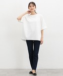 tシャツ 「ハニさら・接触冷感・UVカット」5...の詳細画像2