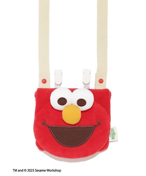 「SESAME STREET」 「KIDS」ショルダーバッグ FREE レッド キッズ_画像2