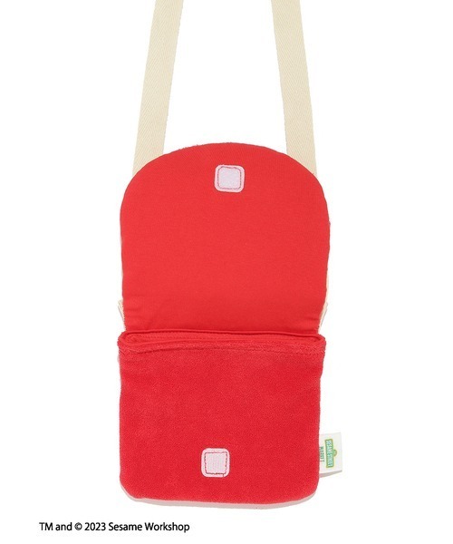 「SESAME STREET」 「KIDS」ショルダーバッグ FREE レッド キッズ_画像4