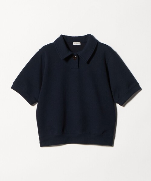 tシャツ 「Steven Alan」ブークレ ダンボール ワンボタン ハーフスリーブ プルオーバー レディースの画像