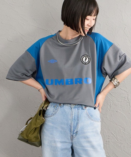 umbro（アンブロ） tシャツ 別注 メッシュ切り替え ゲームシャツ