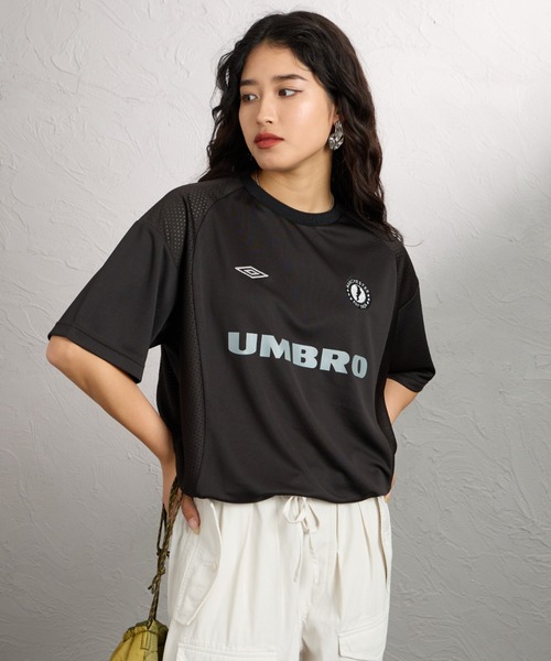 umbro（アンブロ） tシャツ 別注 メッシュ切り替え ゲームシャツ