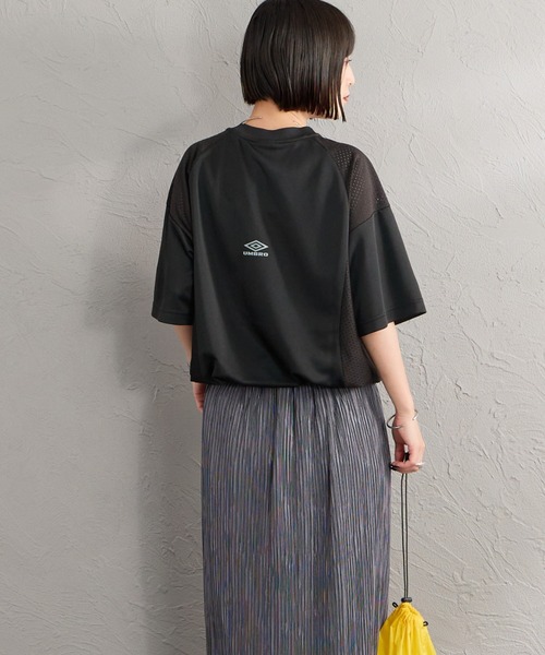 umbro（アンブロ） tシャツ 別注 メッシュ切り替え ゲームシャツ
